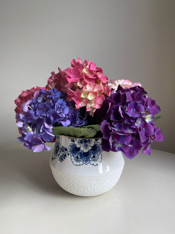 Blauw Bloesem Flower Pot 3