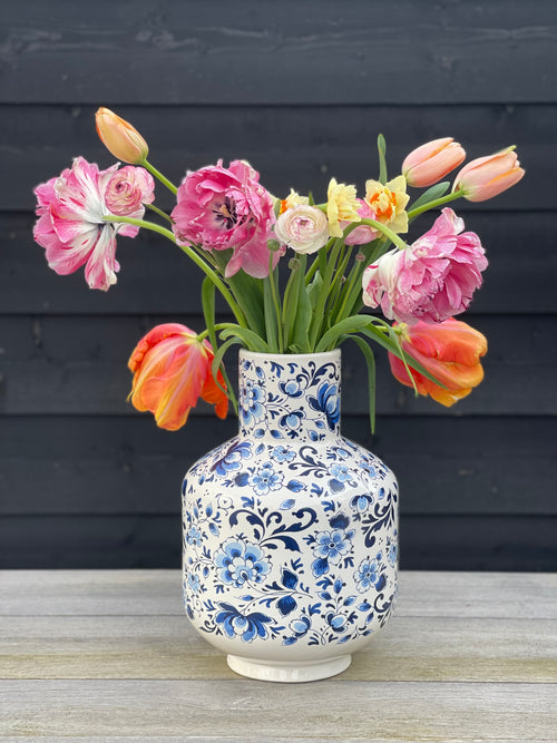 Vase Tall Ball Flower