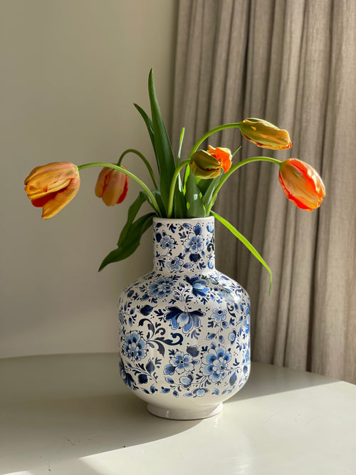 Vase Tall Ball Flower