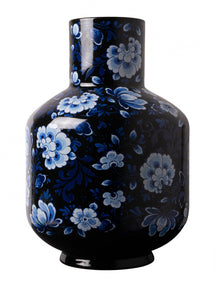 Vase Tall Ball Black