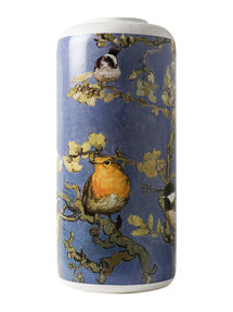 Vase Cylinder Birds van Gogh