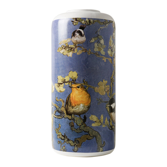 Vase Cylinder Birds van Gogh